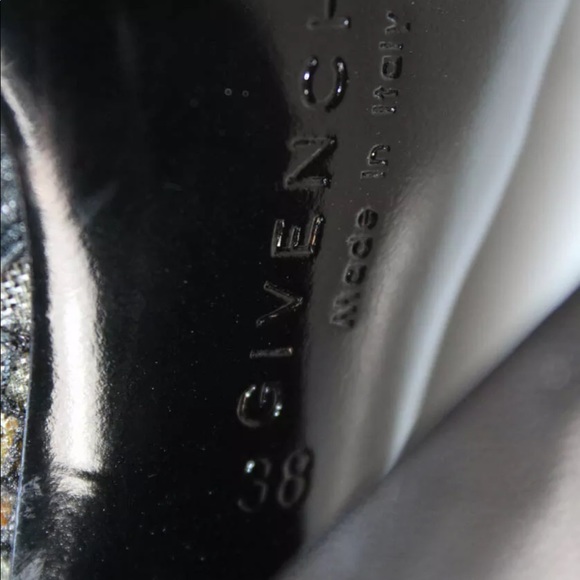 Givenchy black lace ankle boots 38 - Picture 5 of 5